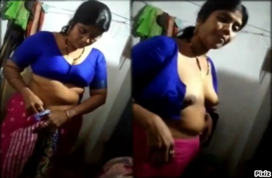 Milf Changing Saree