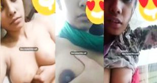 Cute BD Girlfriend Showing Boobs Video Call 2Clip