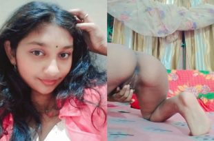 Desi Cutie Naked Fingering From Back