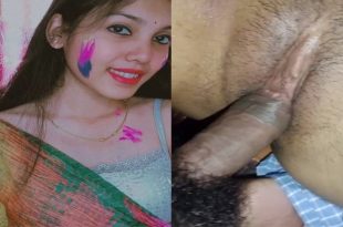 Extremely Cute Teen Girl Bunk Class And Shaved Tiny Pussy Fucking with Boyfriend in College Dress