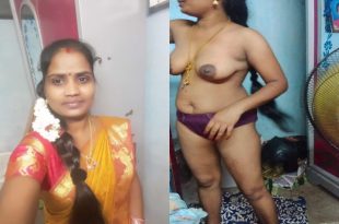 Tamil Chennai Wife Dress Changing Part 1