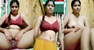 Desi Girl Put Out Her Bra and Showing Pussy Hole