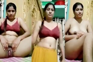 Desi Girl Put Out Her Bra and Showing Pussy Hole