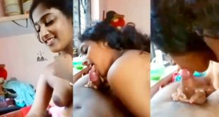 Desi Girl Sucking Boyfriend Dick Part 2