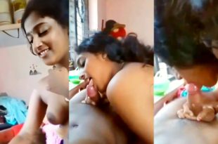 Desi Girl Sucking Boyfriend Dick Part 2