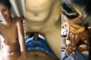 Village Slim Girl Blowjob and Ridding Sex